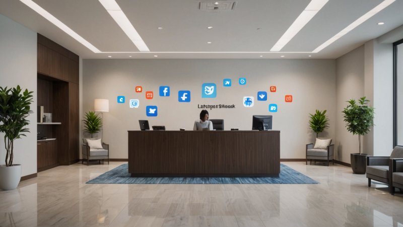bank, sosiale medier, markedsføring, kundeengasjement, digitale tjenester