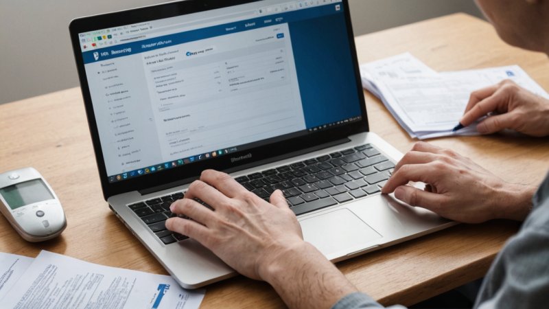 digital banktjenester, kontoopprettelse, nettbank, finansdokumenter, identitetsbekreftelse