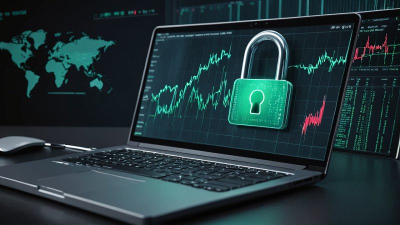 nettbaserte aksjemeglere, cybersikkerhet, investeringssikkerhet, digital finans, aksjehandel, personlig økonomistyring