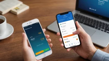 digitale sparekontoer, tradisjonelle sparekontoer, bank sammenligning, finansiell utdanning, nettbank