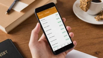 mobilbank, studiegjeld, økonomisk forvaltning, budsjett, gjeldsbetaling