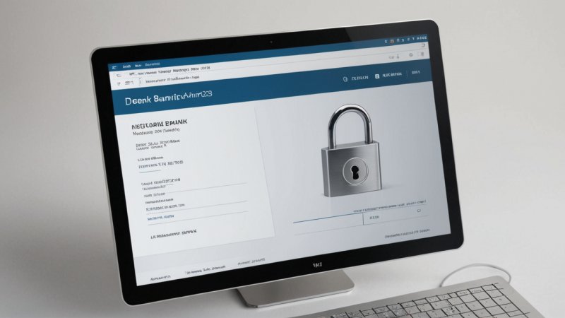 digital bank, cybersikkerhet, personlig økonomi, online bank sikkerhet, hacking forebygging