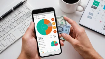 mobilbank, finansielle verktøy, budsjettapper, investeringsovervåkning, cybersikkerhet i finans